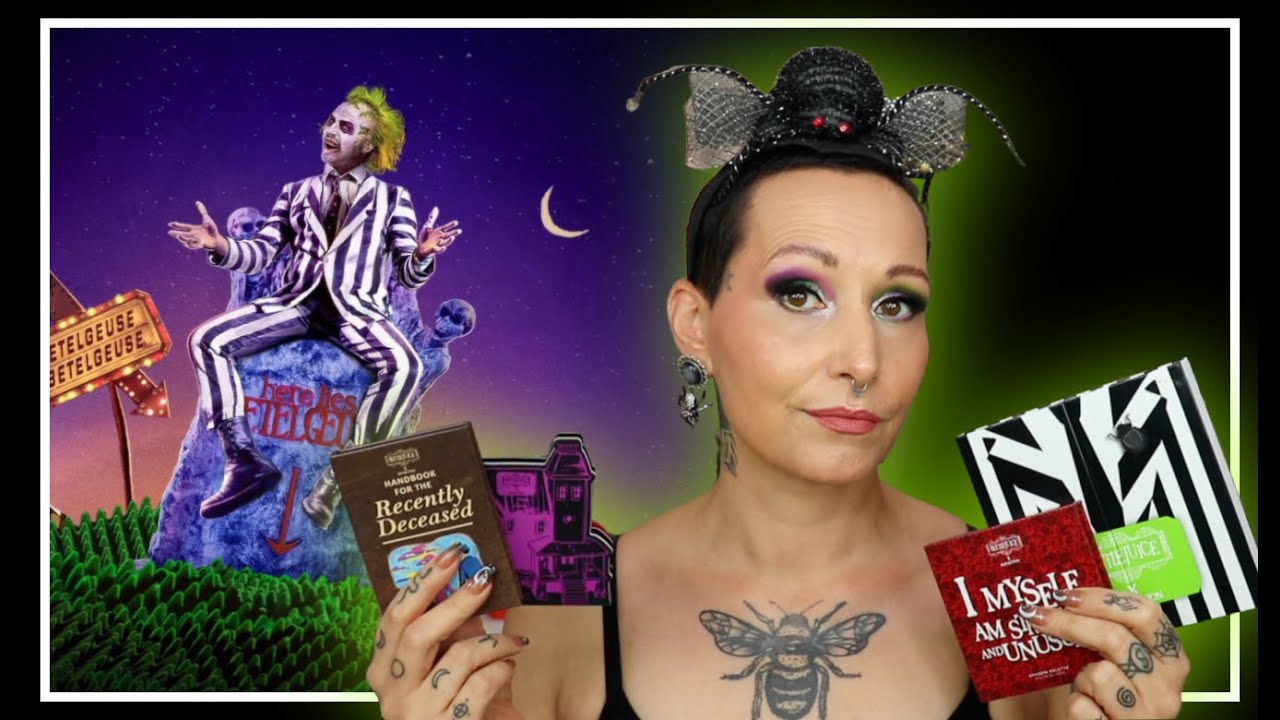 IT'S SHOWTIME!!! | Beetlejuice x Makeup Revolution