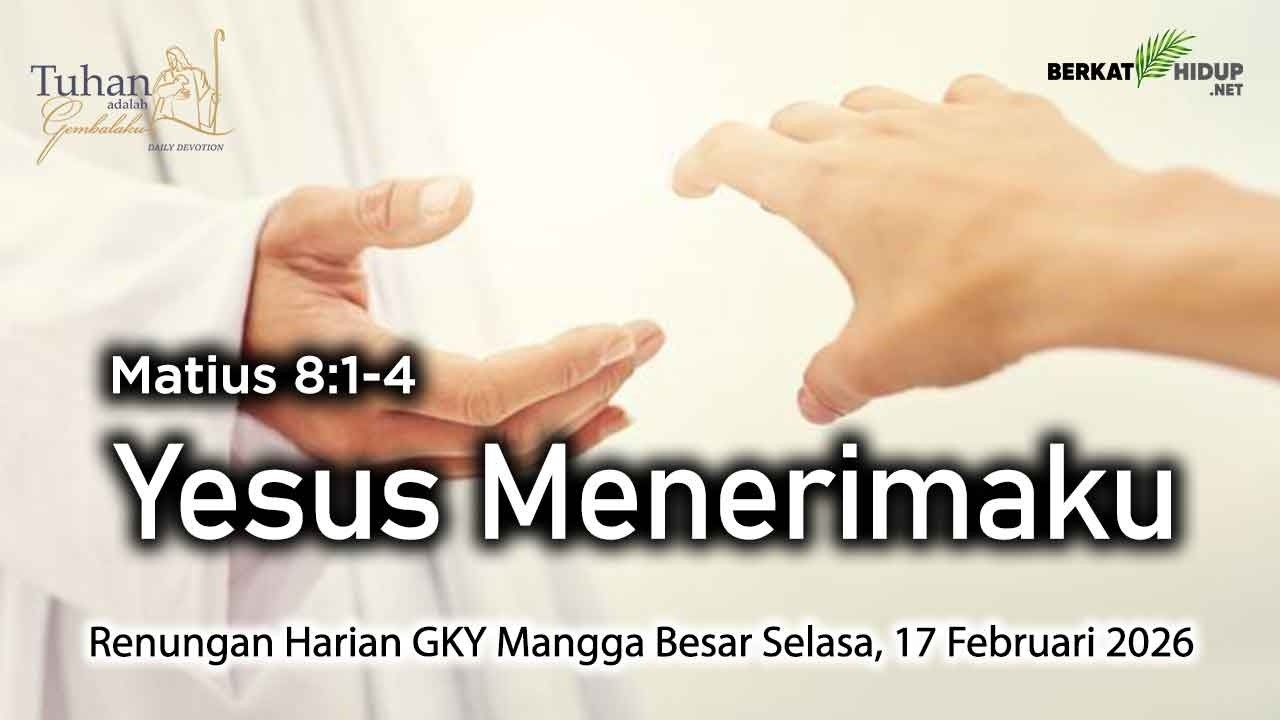 Tuhan Adalah Gembalaku #1925 - Yesus menyembuhkan seorang yang sakit kusta