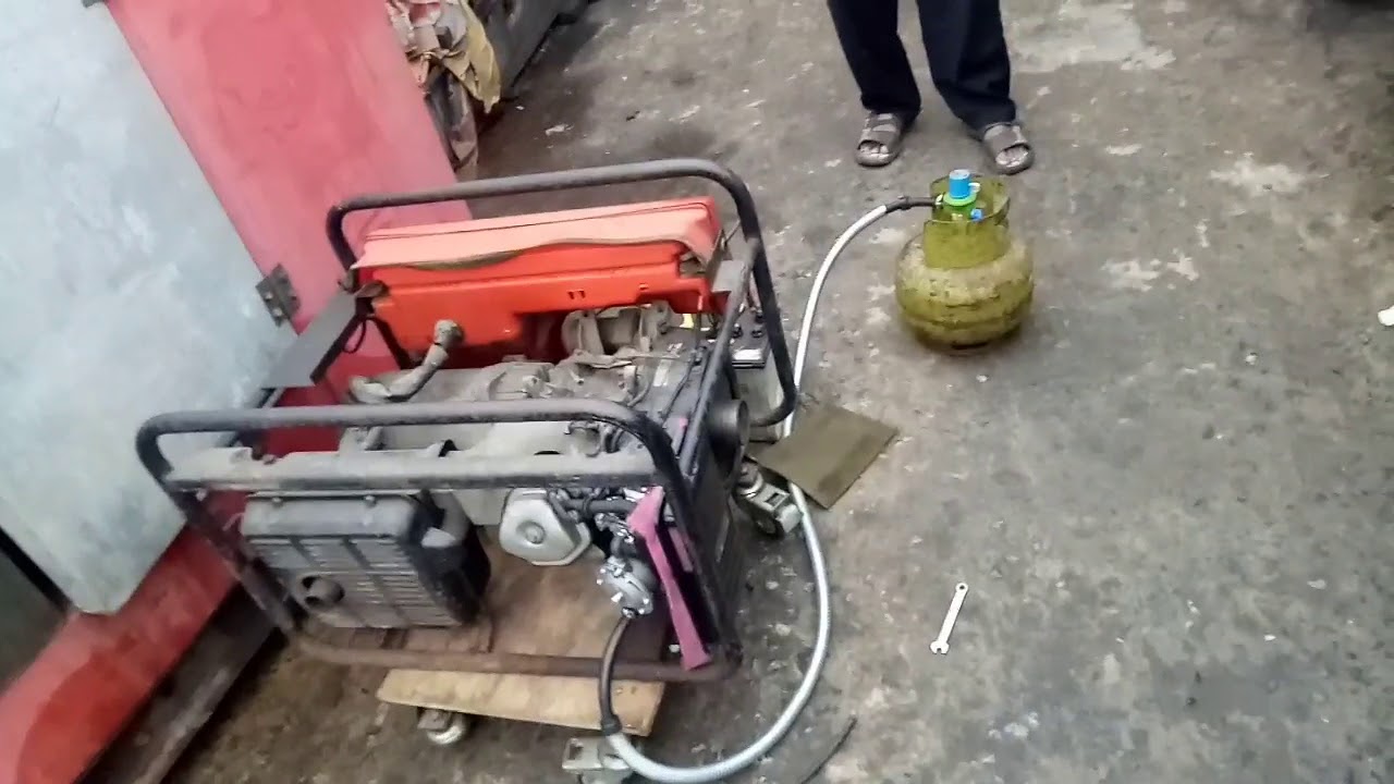Conversi Genset BBM ke gas LPG