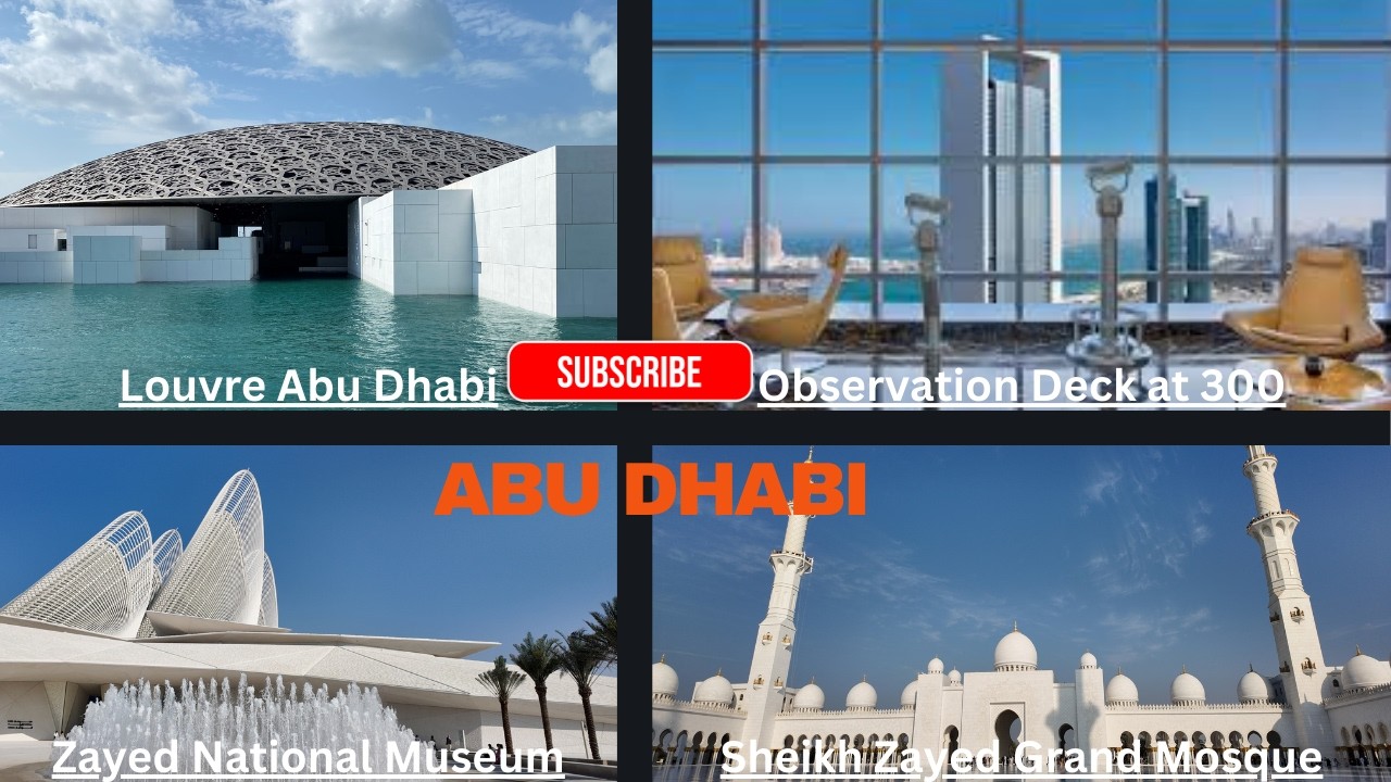 Abu Dhabi Vlog | All parts in 4K