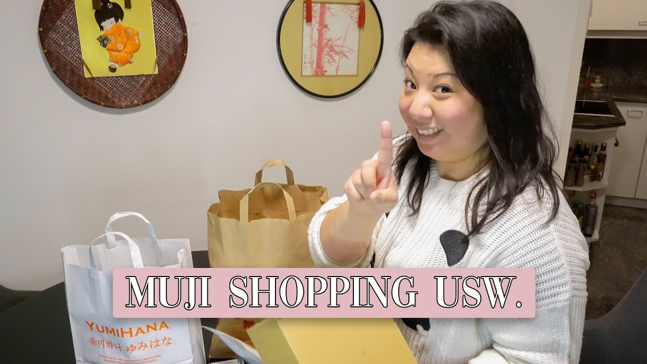 Swiss German Vlog - SHOPPING | glattzentrum, muji, shopping, haul, yumihana, asia, zurich