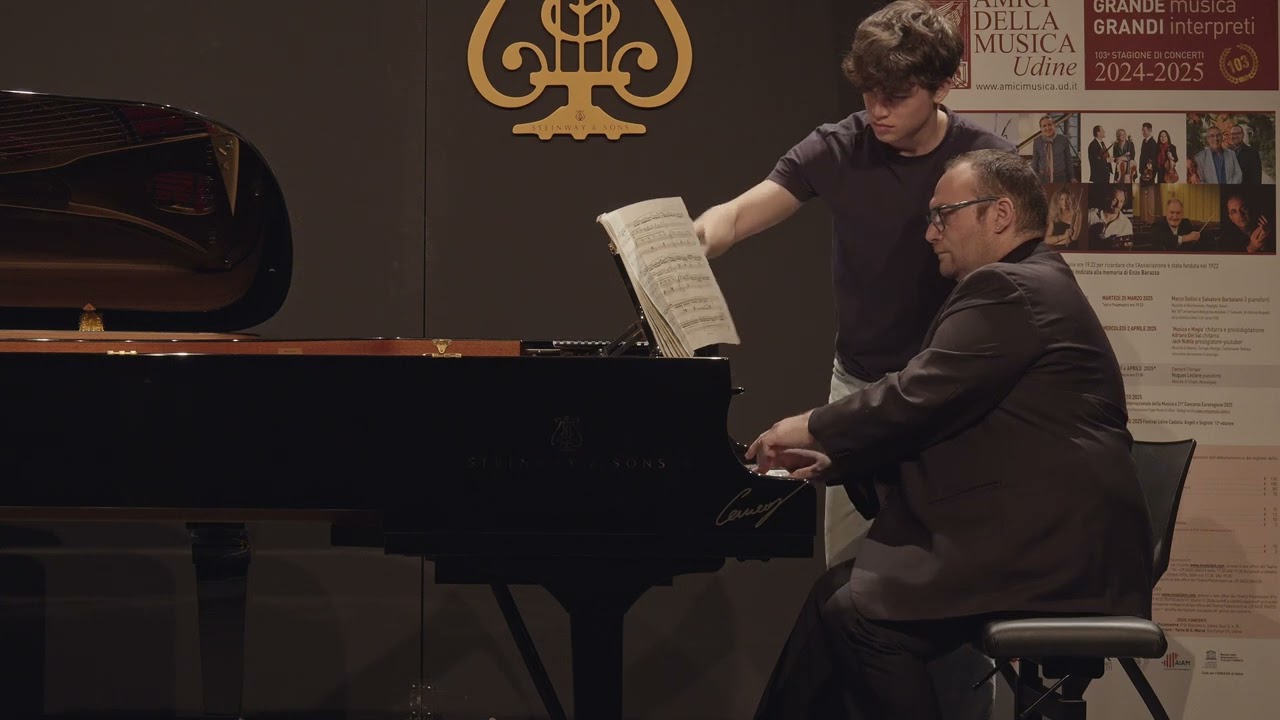103° STAGIONE Amici della Musica di Udine / SOLLINI-BARBATANO 2 pianos