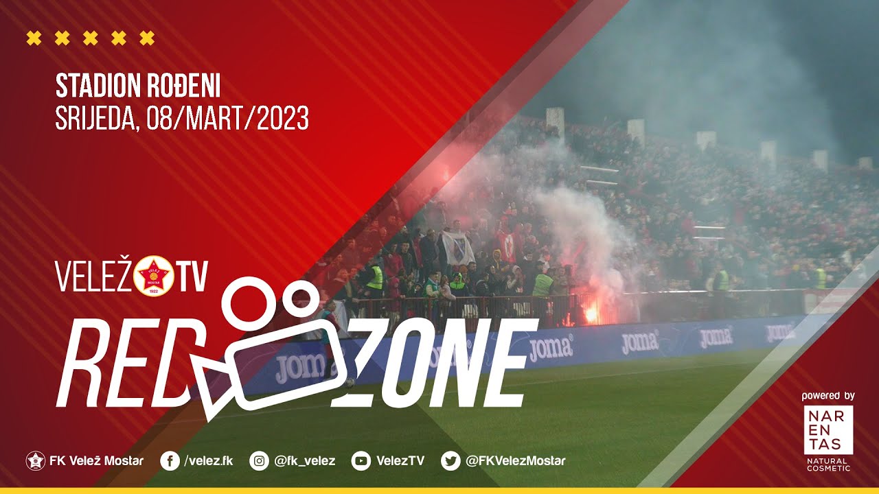 RED ZONE  I  M:tel Premijer liga BiH 17. kolo  I  FK Velež - HŠK Zrinjski 1:3