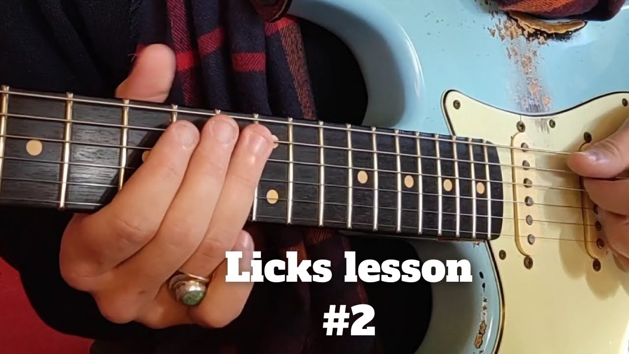SRV/Philip Sayce Licks Lesson #2