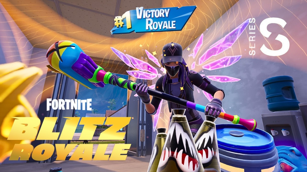 Fortnite Blitz Royale Chapter 7 season 1 Gameplay 120 FPS 4K Xbox series S #236