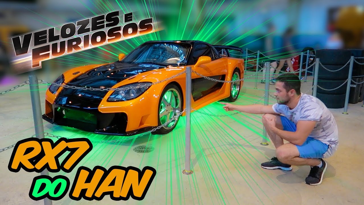 Achei o RX7 DO HAN com NEON VERDE!