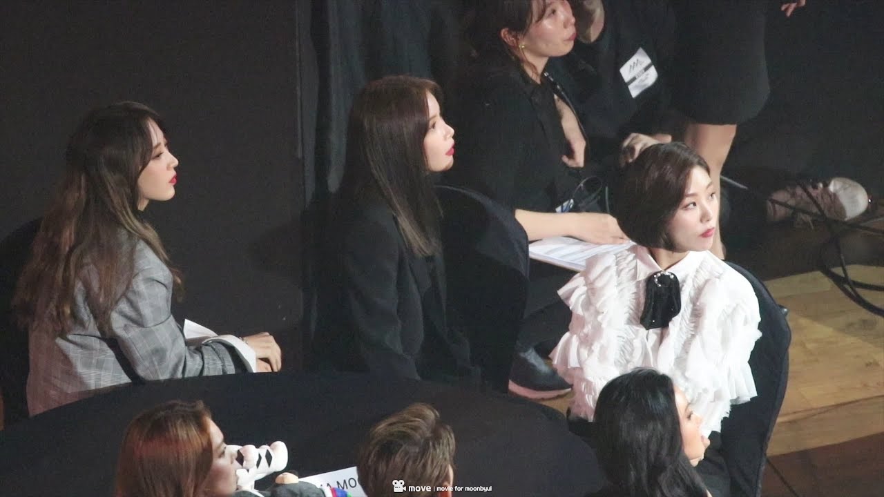 171115 2017 Asia Artist Awards 마마무 대기석 직캠