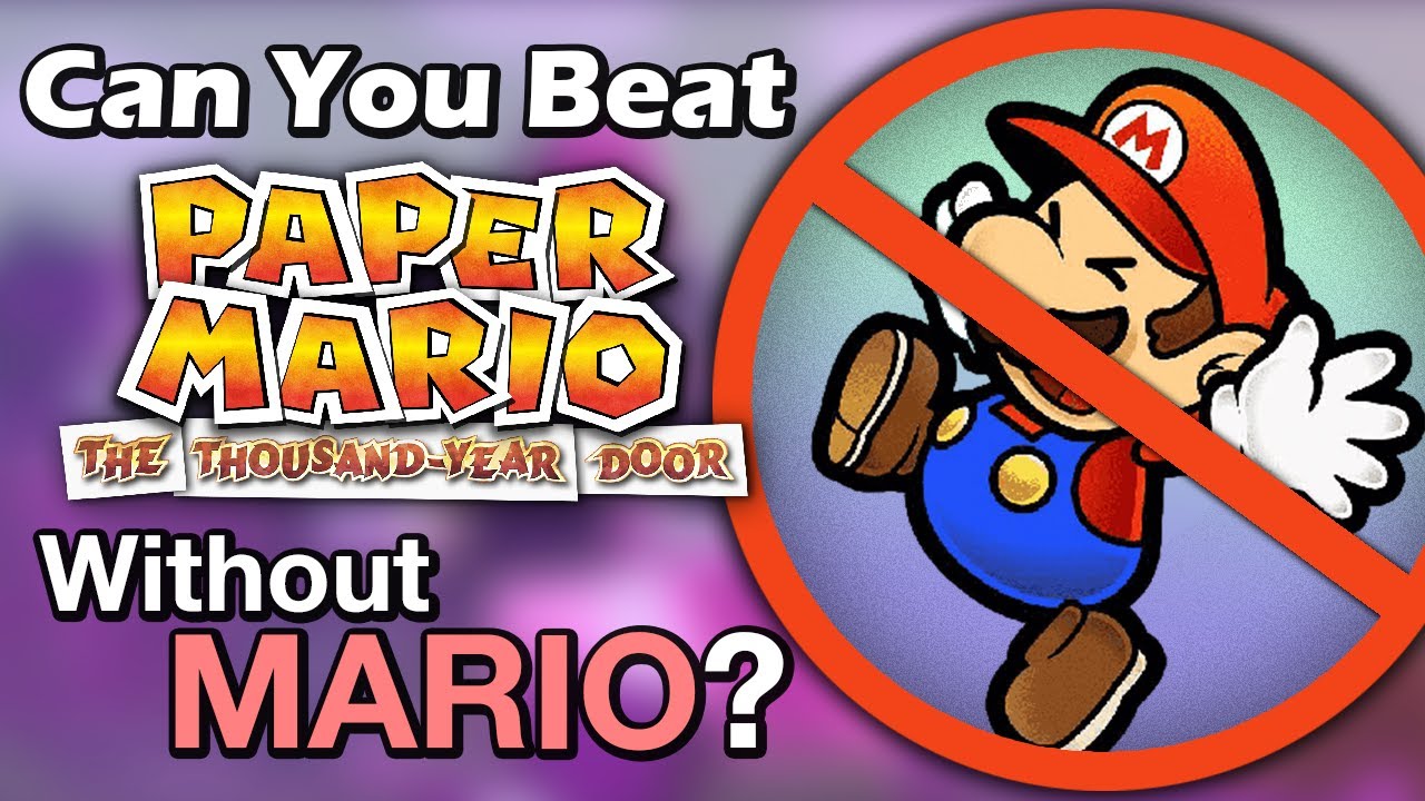 Can You Beat Paper Mario: TTYD Without Mario?