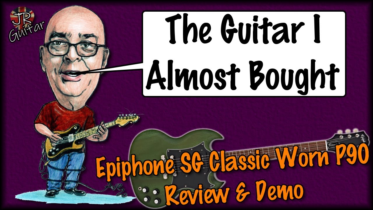 Обзор и демонстрация Epiphone SG Classic Worn P90