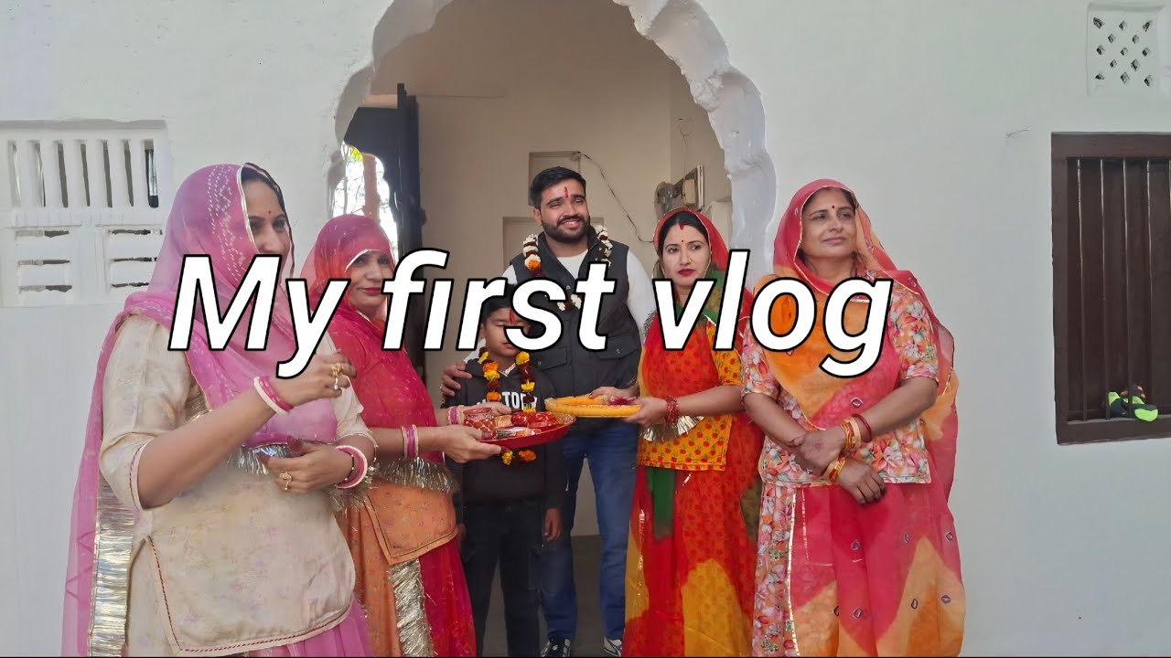My first vlog.Brother's wedding