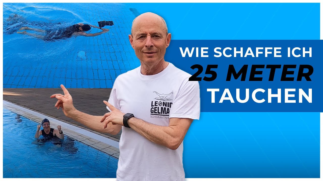 Lernen Sie eine ganze Bahn zu tauchen von zu Hause in 4 Wochen!
