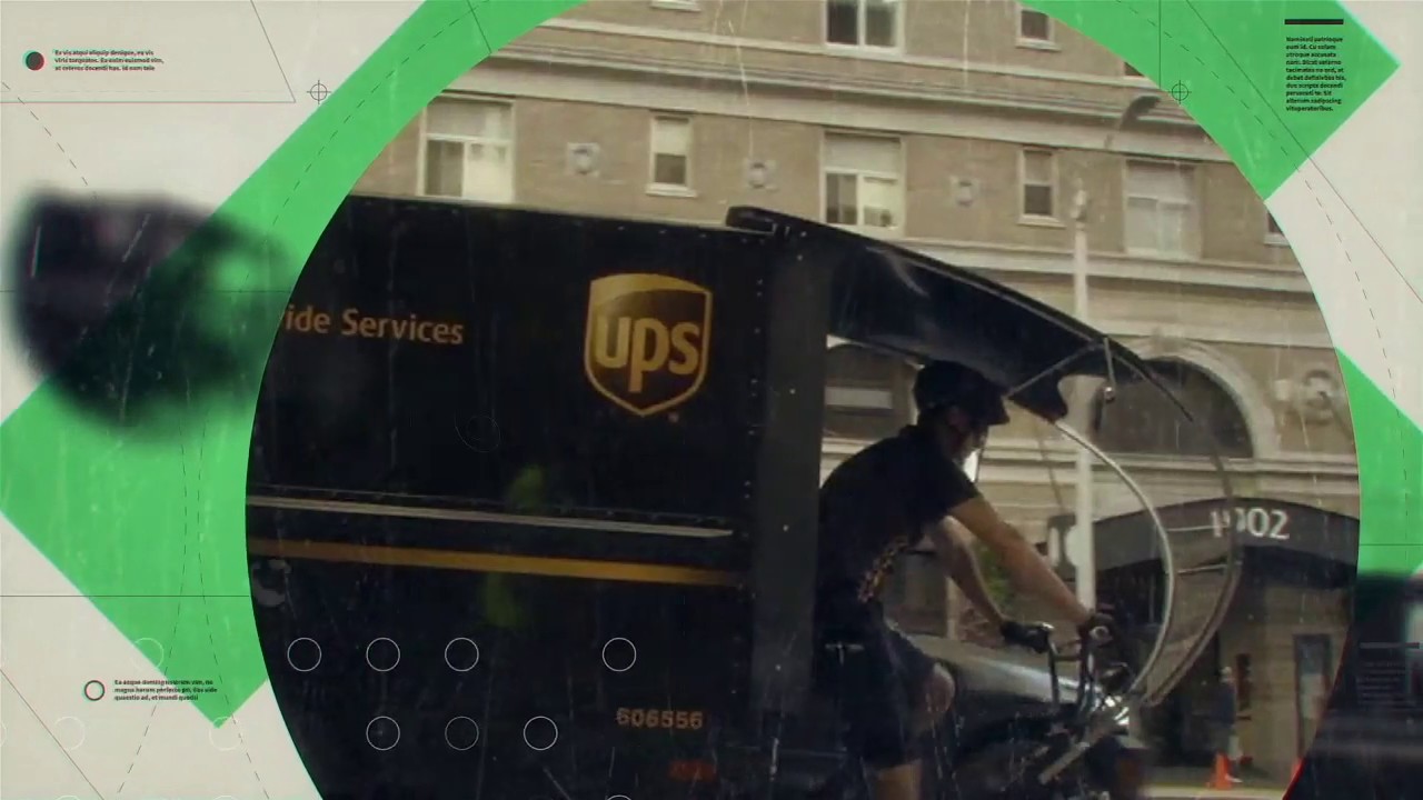 UPS - E-bike launch - Reducing Emissions