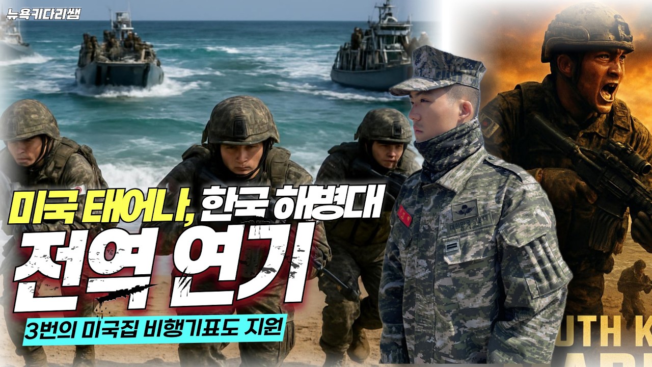 해병대 전역 연기-미국에서 태어나, 한국 해병대로 입대한 뉴욕키다리쌤 아들