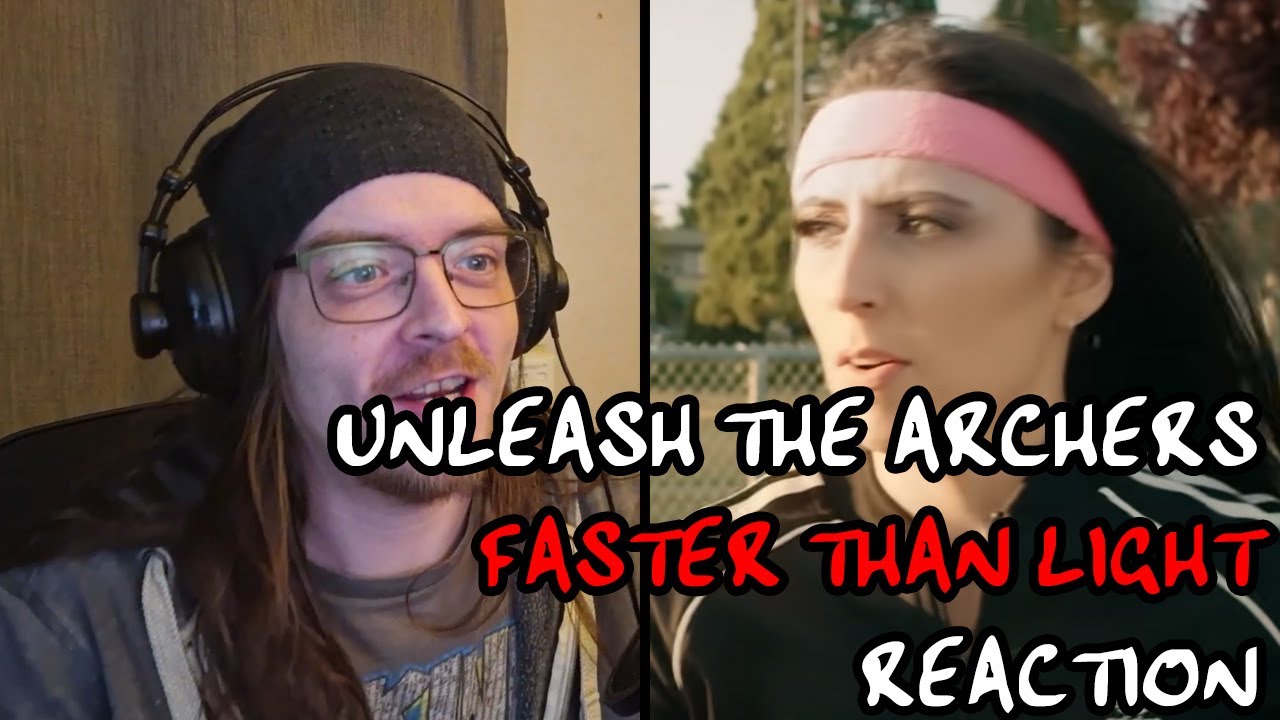 WHAT A GREAT GUITAR SOLO!!!!  | Unleash The Archers - Faster Than Light (REACTION)