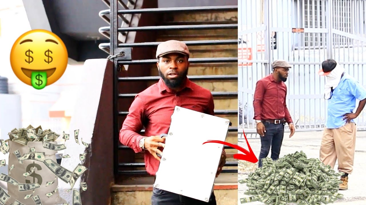 Dropping 3.2 Million Infront Of Random Strangers In Kingston / Jamaica
