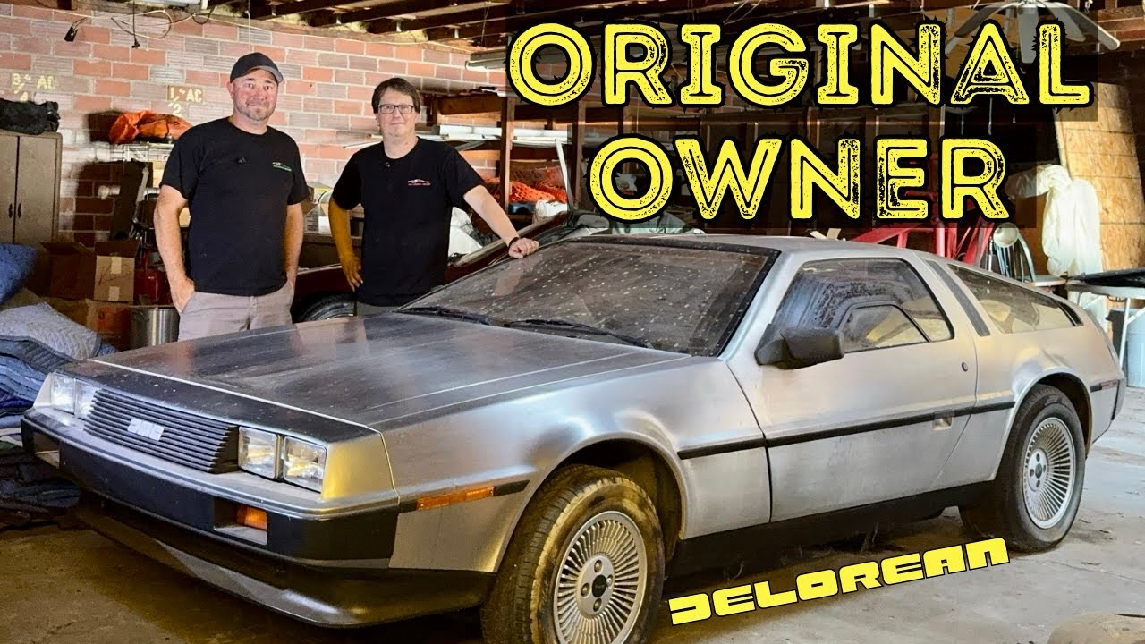 Original Owner Sells Us His DeLorean After 43 Years!