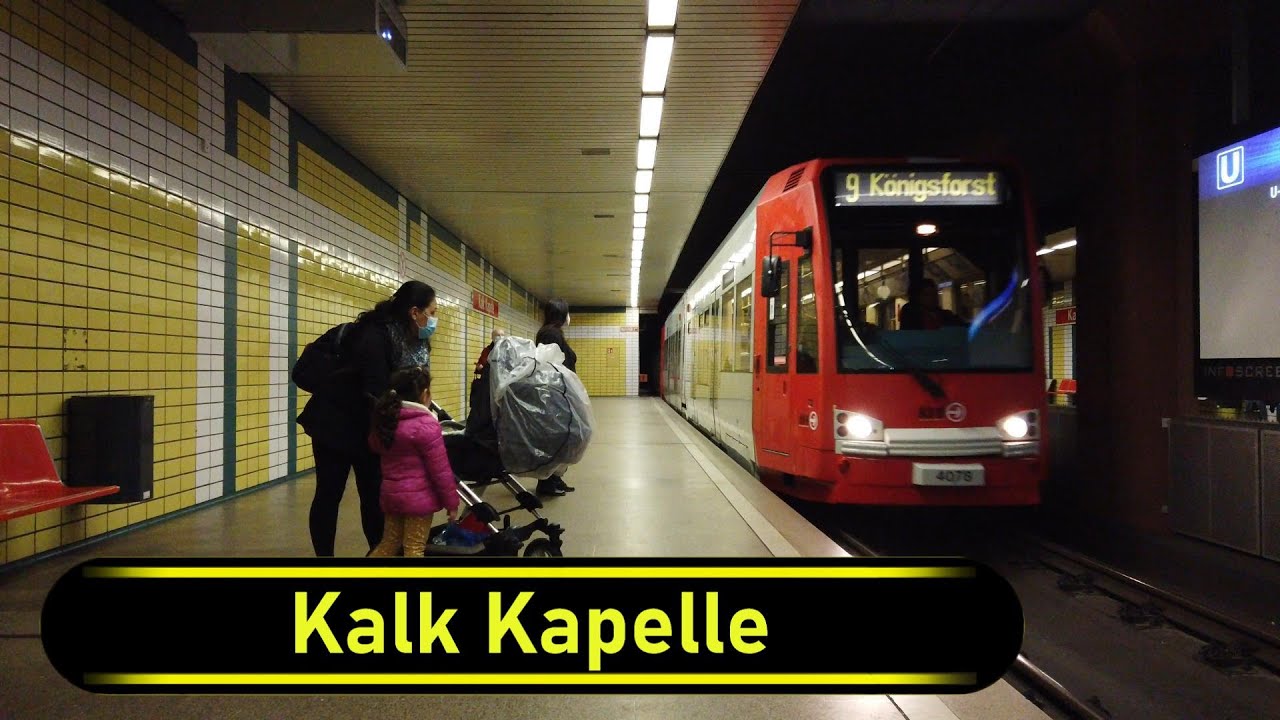 Stadtbahn Station Kalk Kapelle - Cologne 🇩🇪 - Walkthrough 🚶