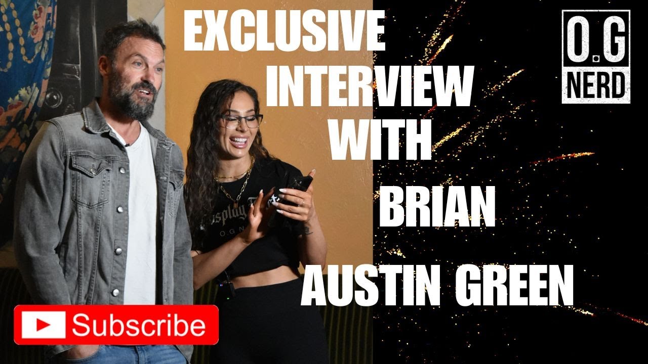 Chatting with Brian Austin Green gaming movies with @chaosmartini