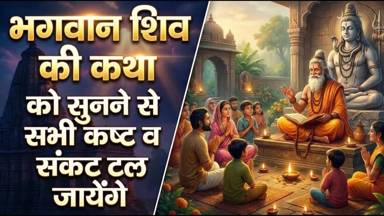 शिव जी की कथा | भगवान शिव की पावन कथा सुनने से सभी कष्ट दूर होते हैं | Shiv Ji Ki Katha