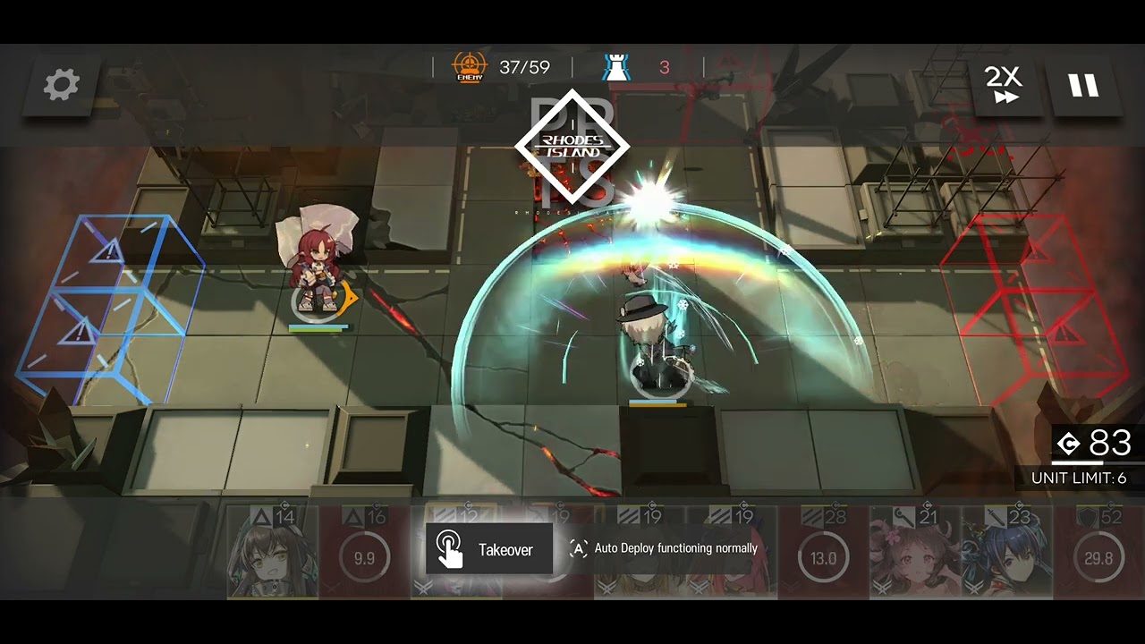 [Arknights] 4-7 auto deploy, polarisu contest entry