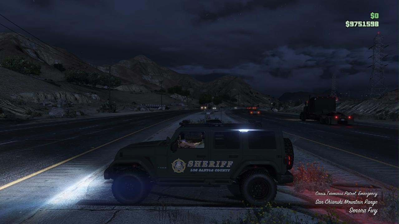 GTA 5 Valor State Roleplay PS5! Short Sheriff Patrol!