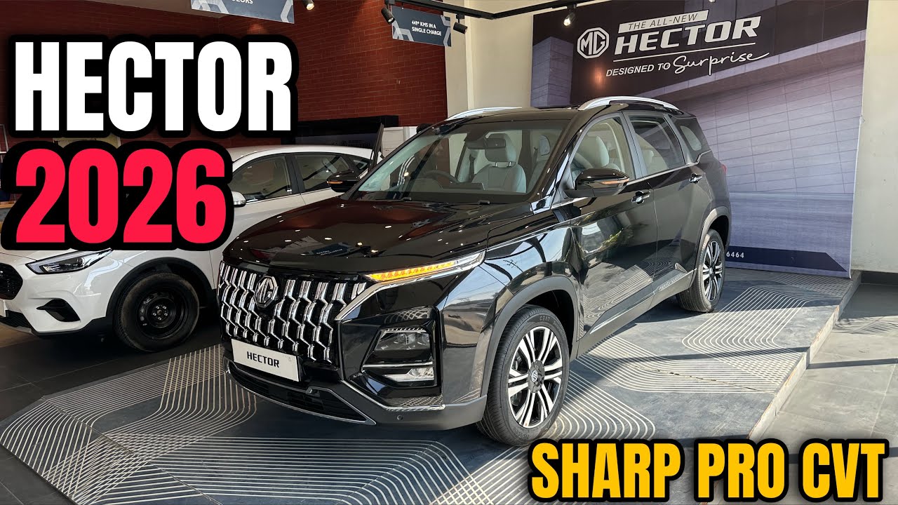 New MG Hector Sharp Pro CVT🔥ON Road Price | Detailed Walkaround✅