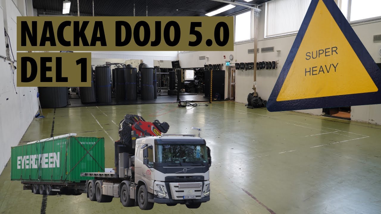 Nacka Dojo 5.0 - Del 1 - Ett skepp kommer lastat!