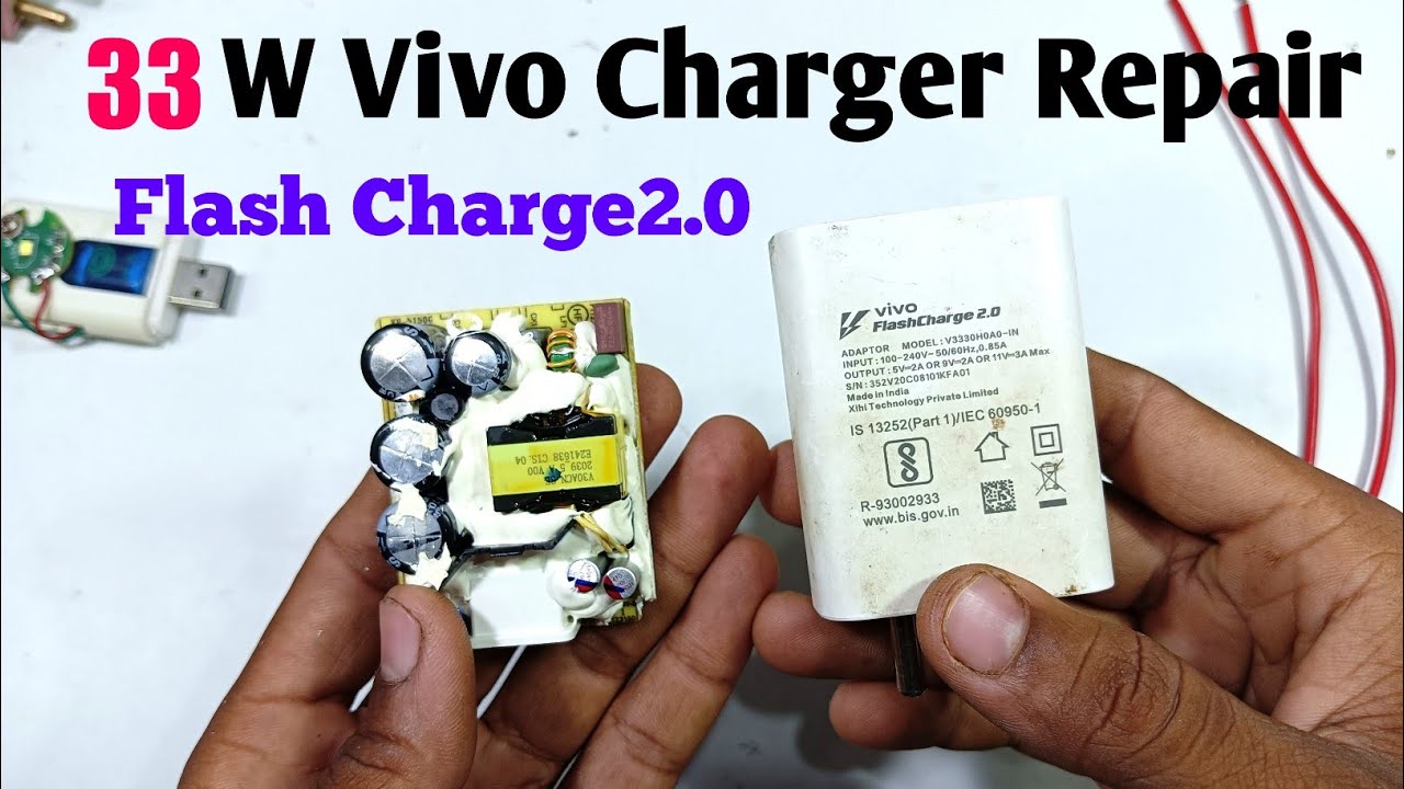 ✅Vivo 33W Flash Charger Repair | vivo 33 watt fast charger repair 2.0