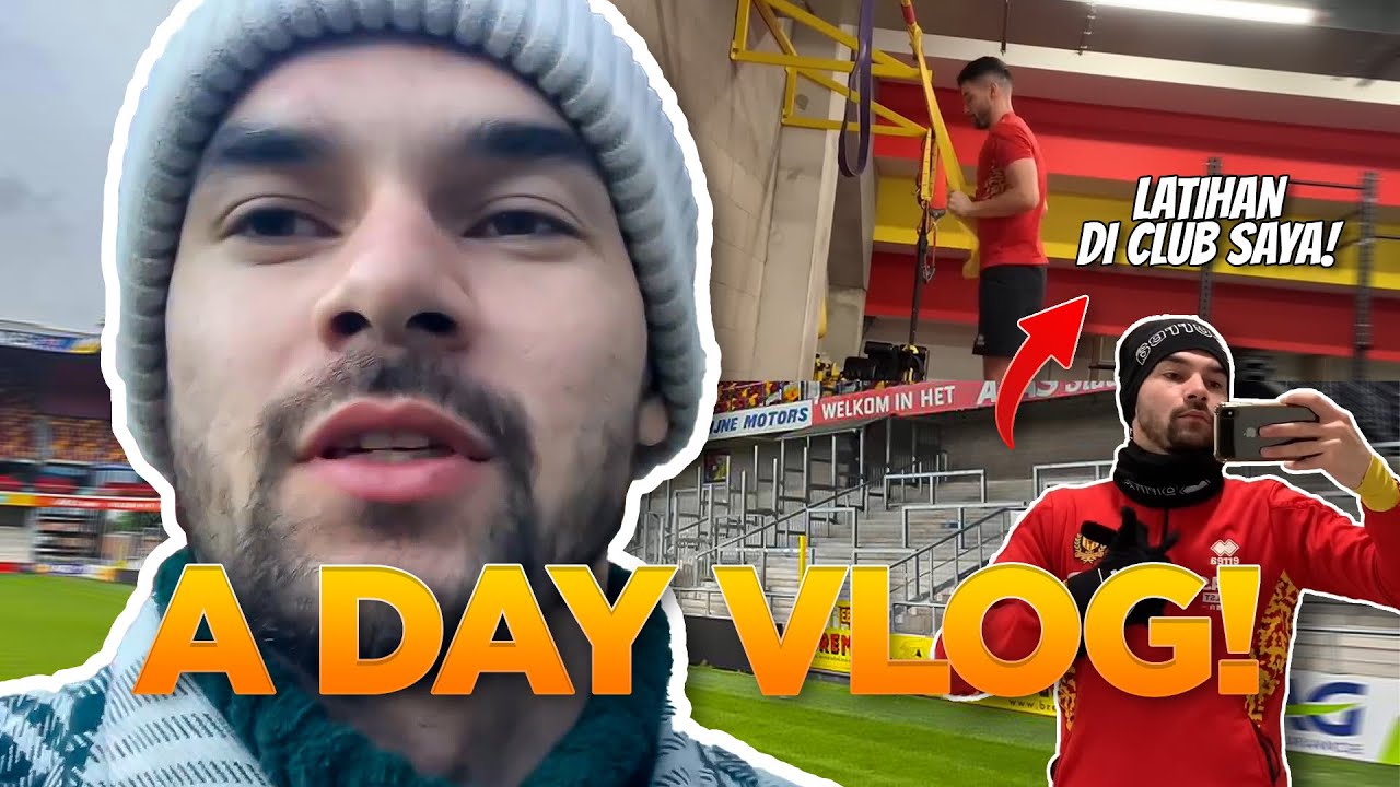 DAYVLOG at my club KV Mechelen ⚽️🟡🔴