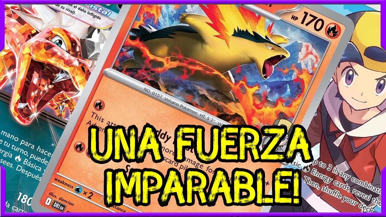🔥UNA COMBINACIÓN QUE TUS RIVALES TEMERÁN! 🔥 DECK TYPHLOSION  CHARIZARD POKÉMON TCG🔥