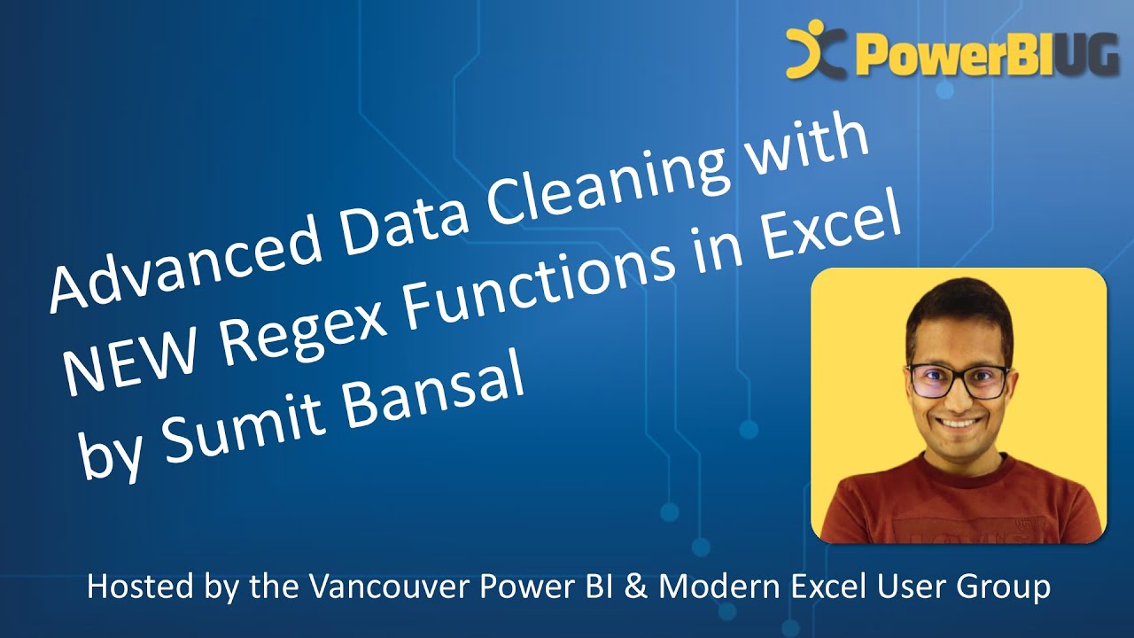 Advanced Data Cleaning with NEW Regex Functions in Excel | Sumit Bansal