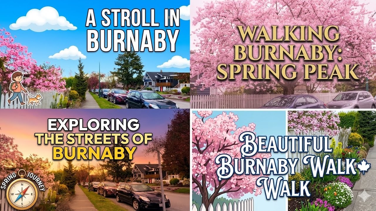 (4K)Walking in Burnaby Canada🇨🇦