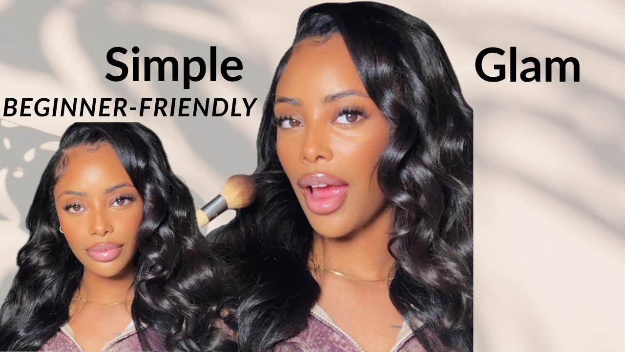 Simple Everyday black girl soft glam routine ❤️ | Danaa_bana