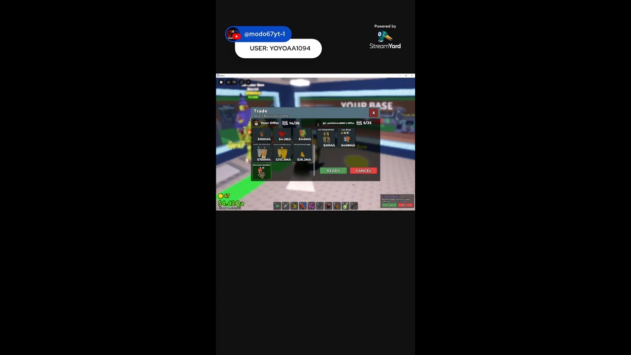 STEAL A BRANROT LIVE TRADES