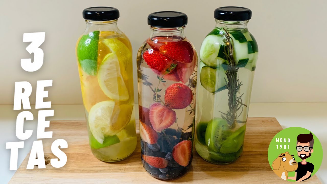 3 Recetas de Aguas Detox Saborizadas con Fruta Natural Para Mantenerse Bien Hidratado / MONO 1981
