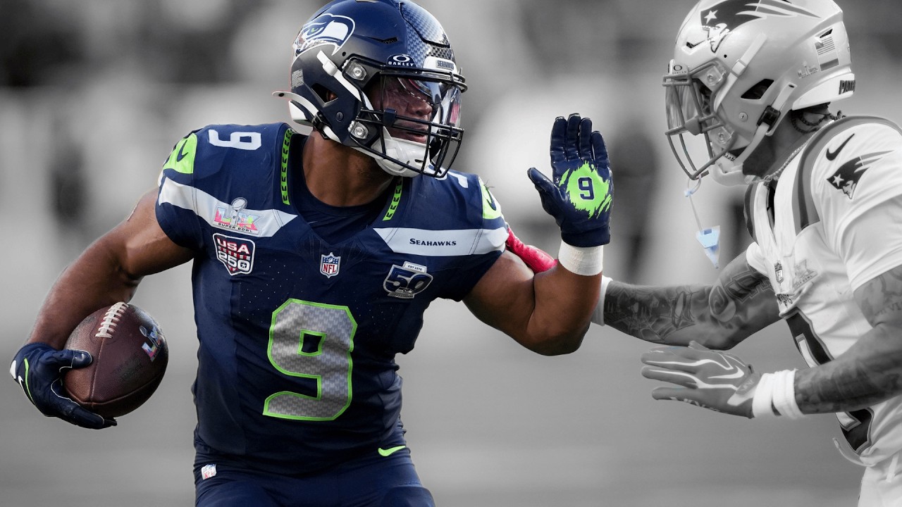 Kenneth Walker III's best plays vs. Patriots | Super Bowl LX