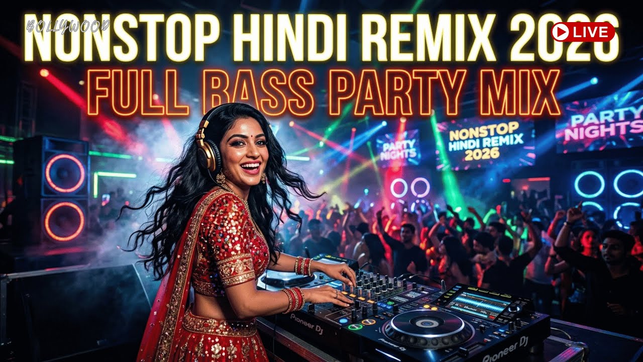 Nonstop Hindi Remix 2026 💃 Bollywood DJ Party Mix | Best Hindi DJ Remix Full Bass