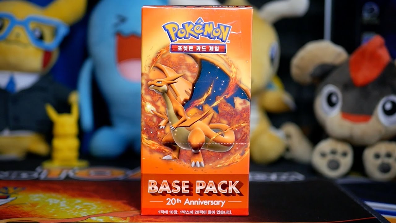 KOREAN POKÉMON BOOSTER BOX - Charizard Base Pack!!