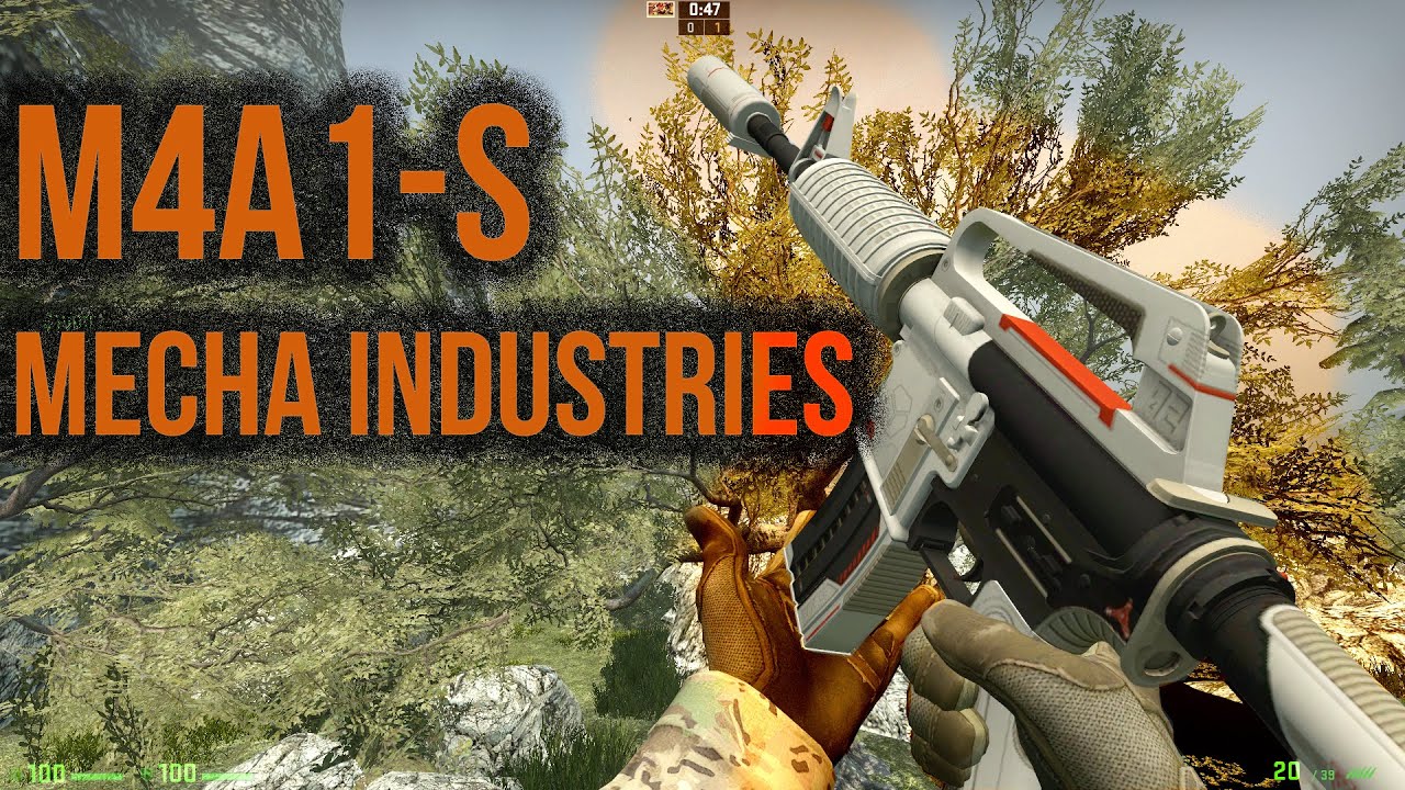 CS:GO  M4A1-S mecha industries gameplay