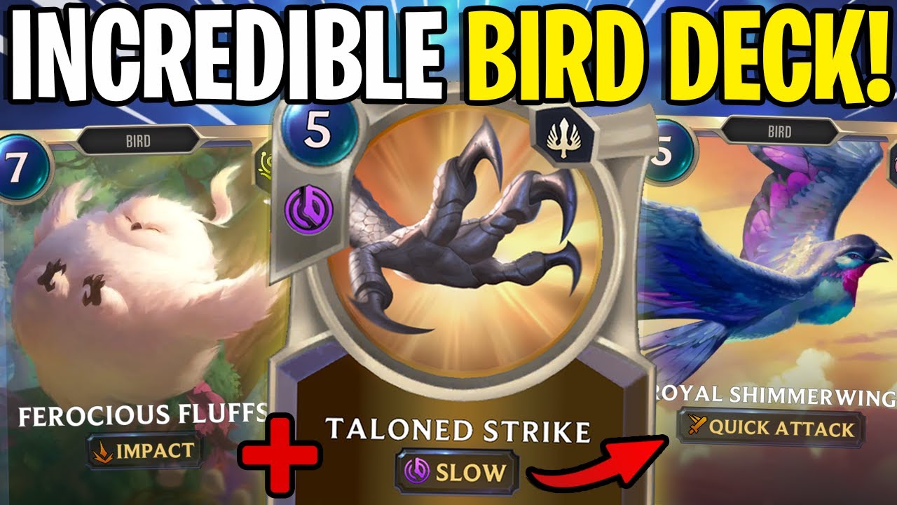 This Deck is Surprisingly Powerful! Garen, Neeko & Jarvan BIRDS - Legends of Runeterra