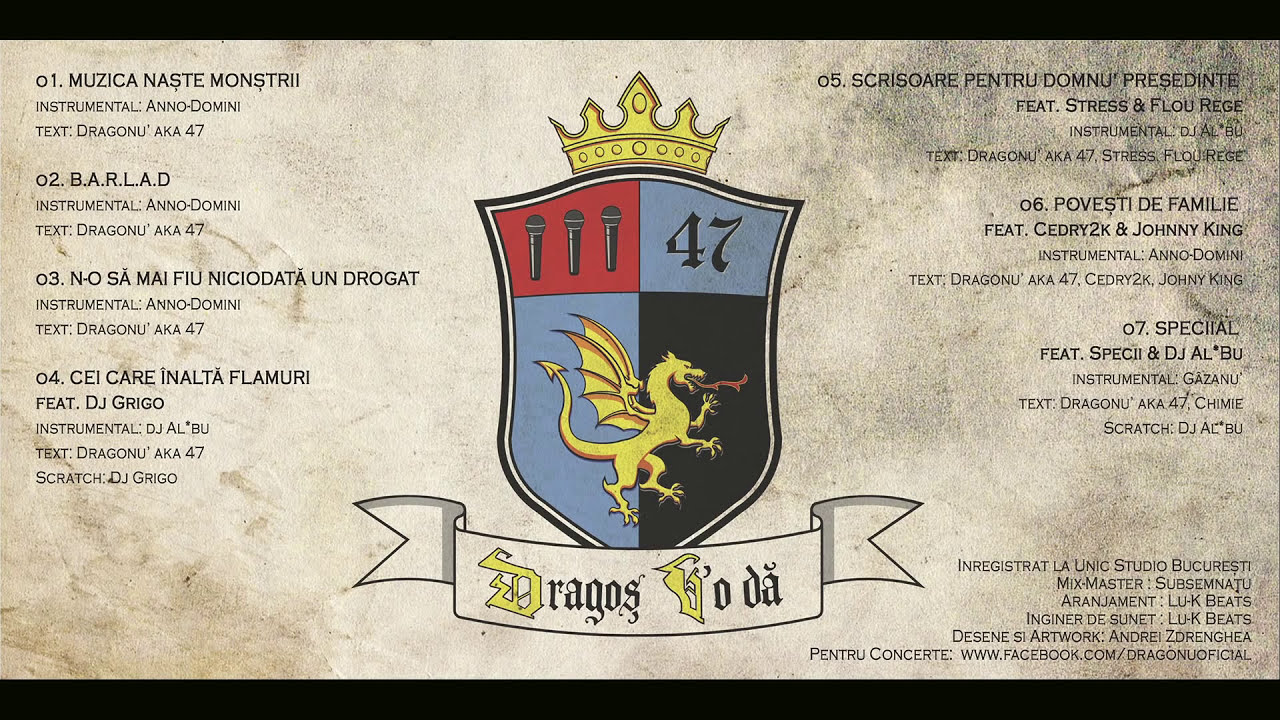 Dragonu AKA 47 - Muzica naște monștrii