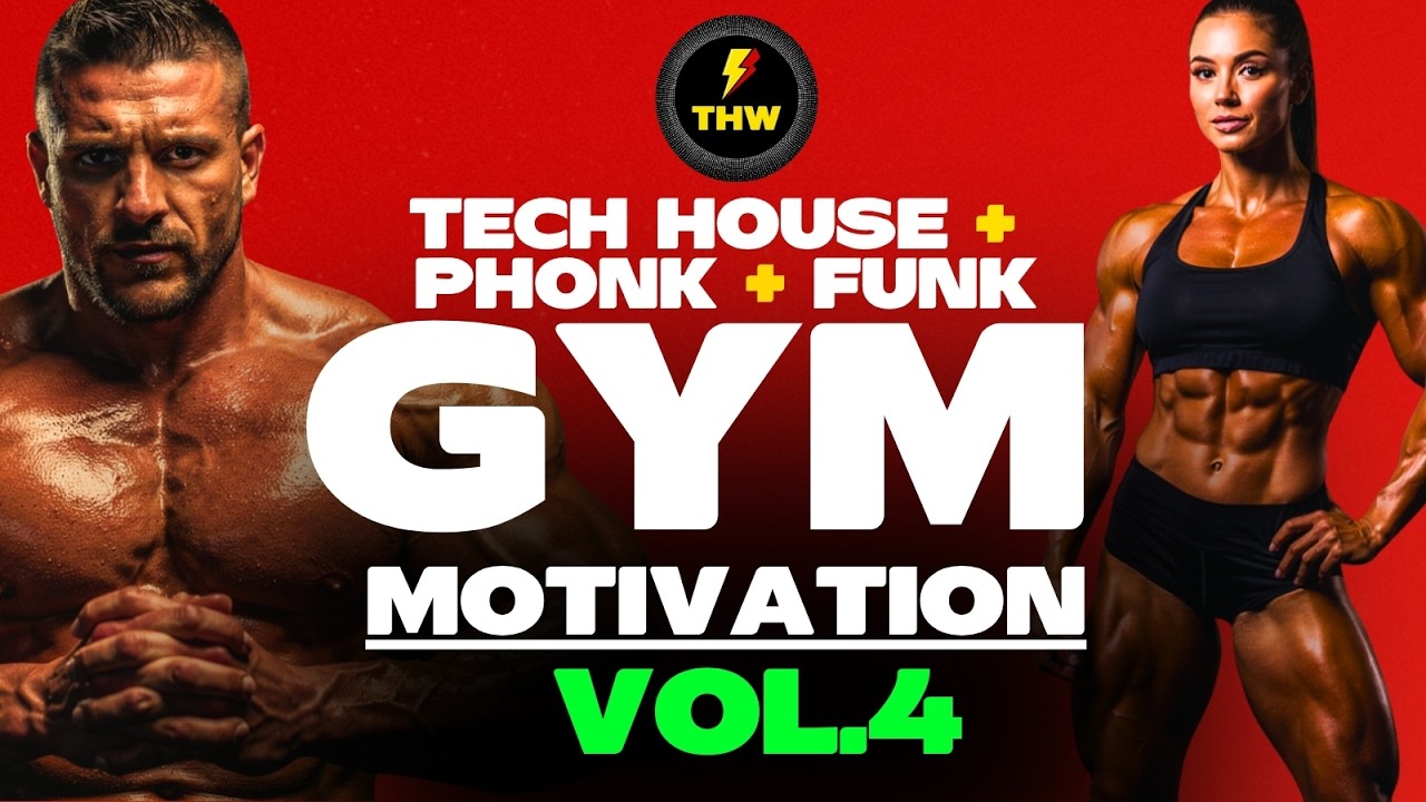 GYM Motivation Vol. 4 | 💪🔥 Tech House x Phonk x Funk BR | 126 BPM Beast Mode Workout Mix 2026