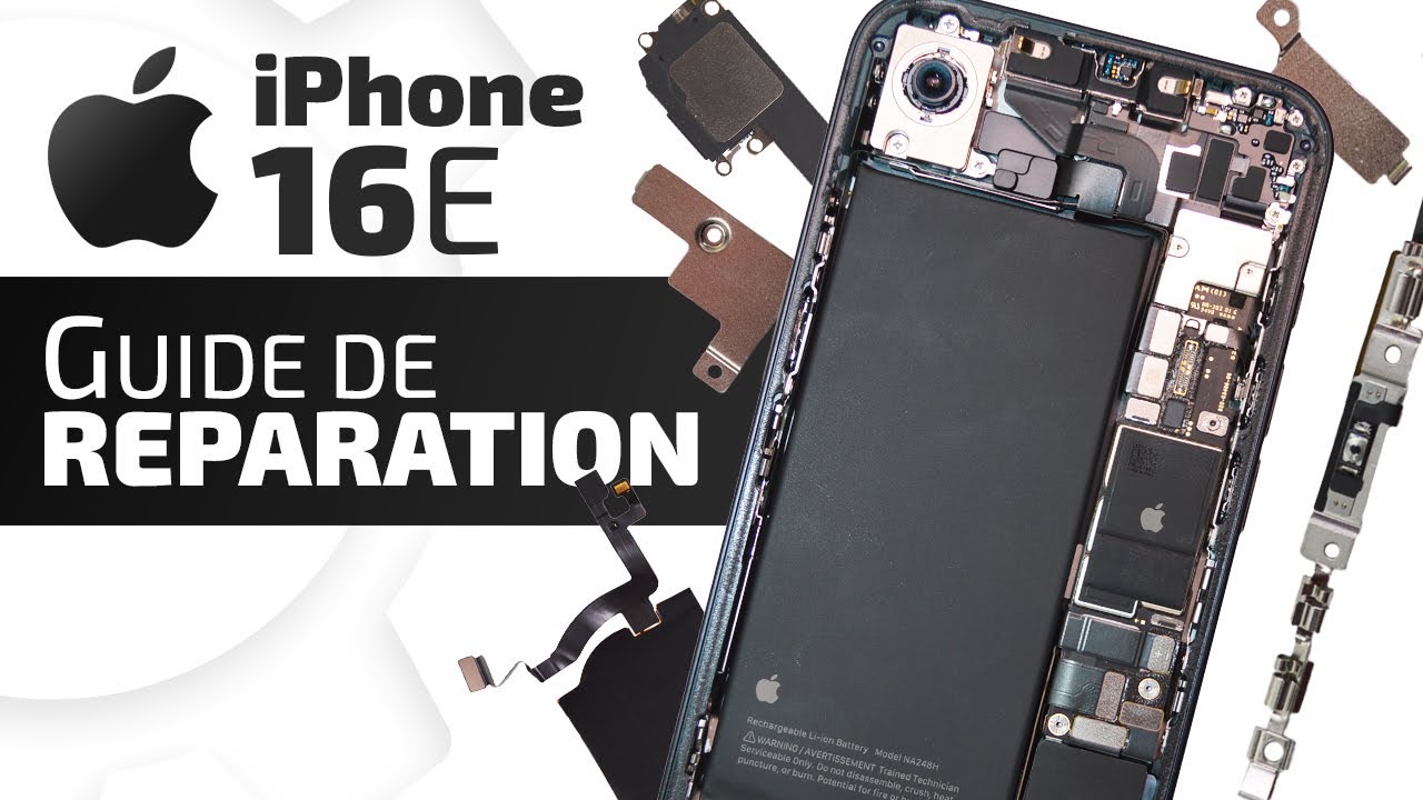 Réparer son iPhone 16e facilement (Démontage complet) | Brico-phone