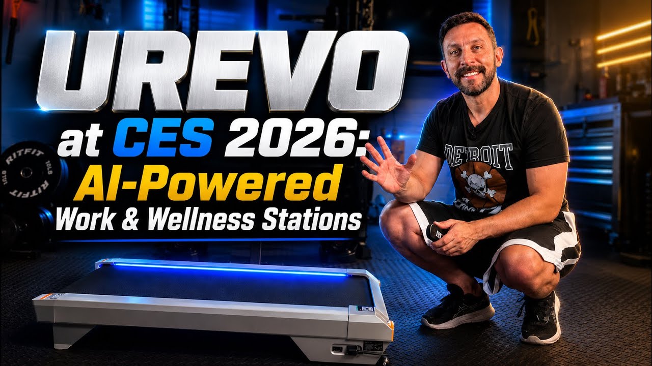 UREVO at CES 2026: AI-Powered Work & Wellness Stations