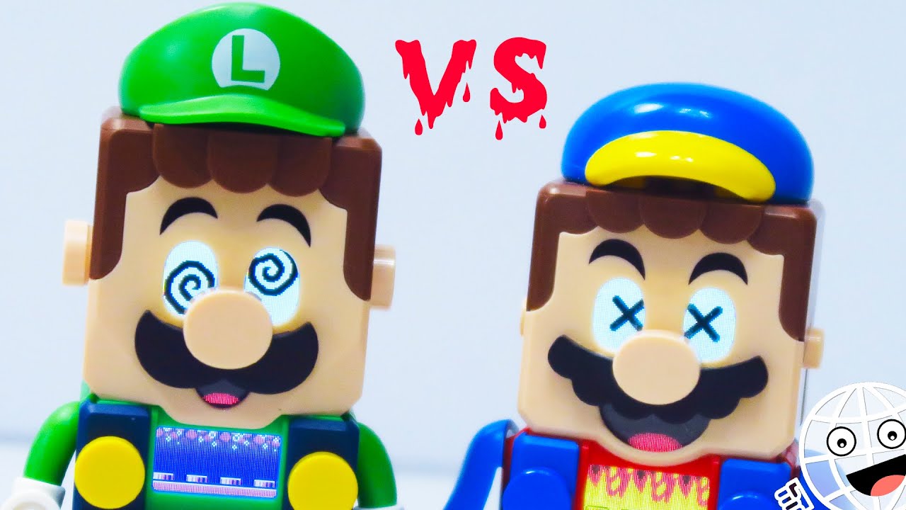 Луиджи ПРОТИВ Марио! Стартовый набор Приключения вместе с Луи Super Mario 71387