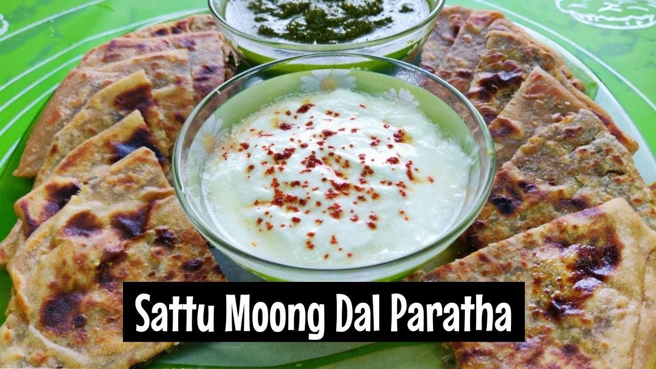 Sattu Moong Dal Paratha I Falguni Galia