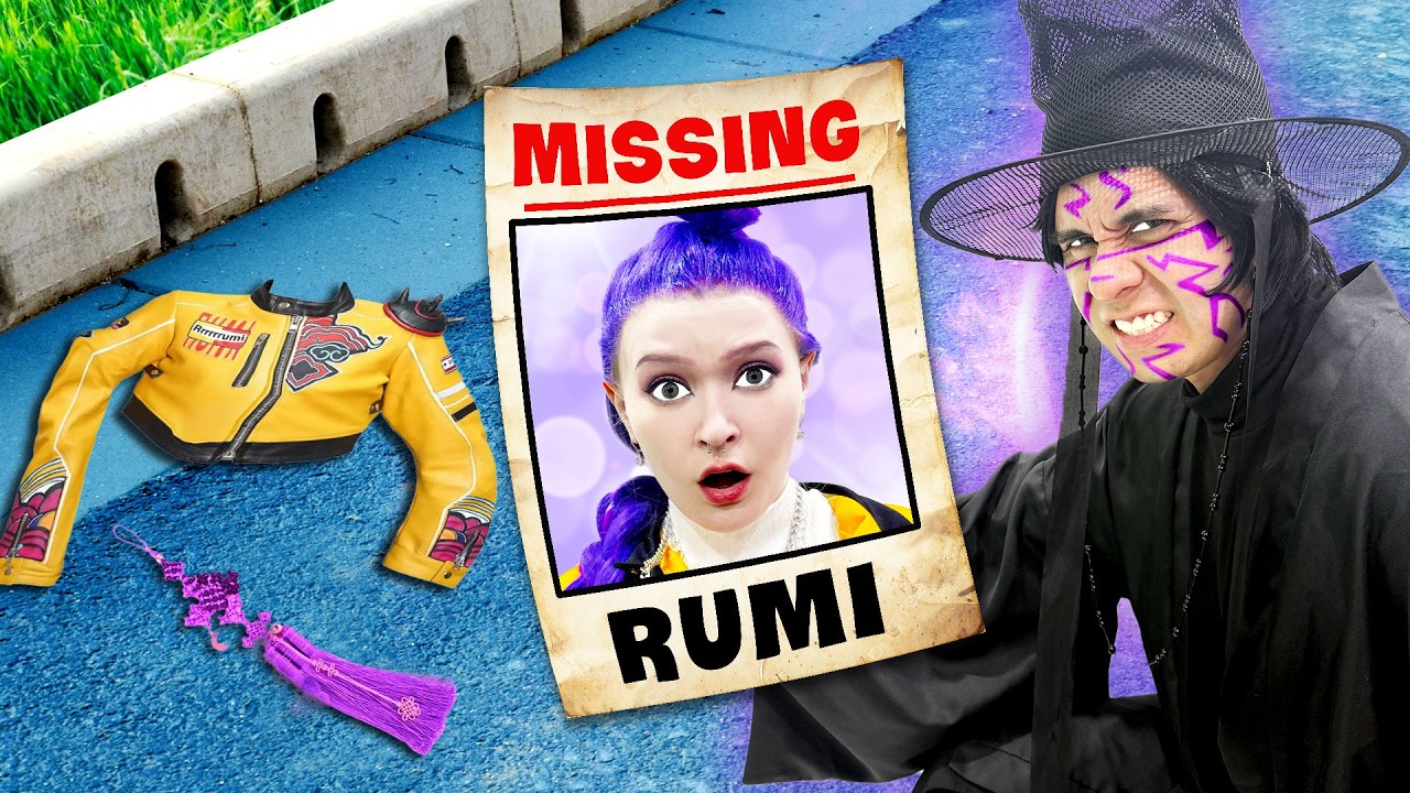 KPop Demon Hunters! Rumi is Missing | The Huntrix Mira & Zoey In Real Life by Crafty Hacks