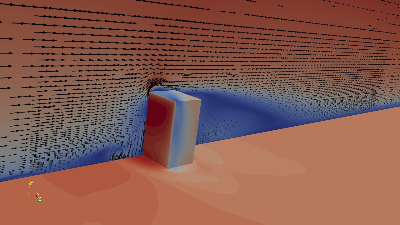 Atmospheric Boundary Layer Flow CFD in OpenFOAM | Building Aerodynamics Validation | My First Case