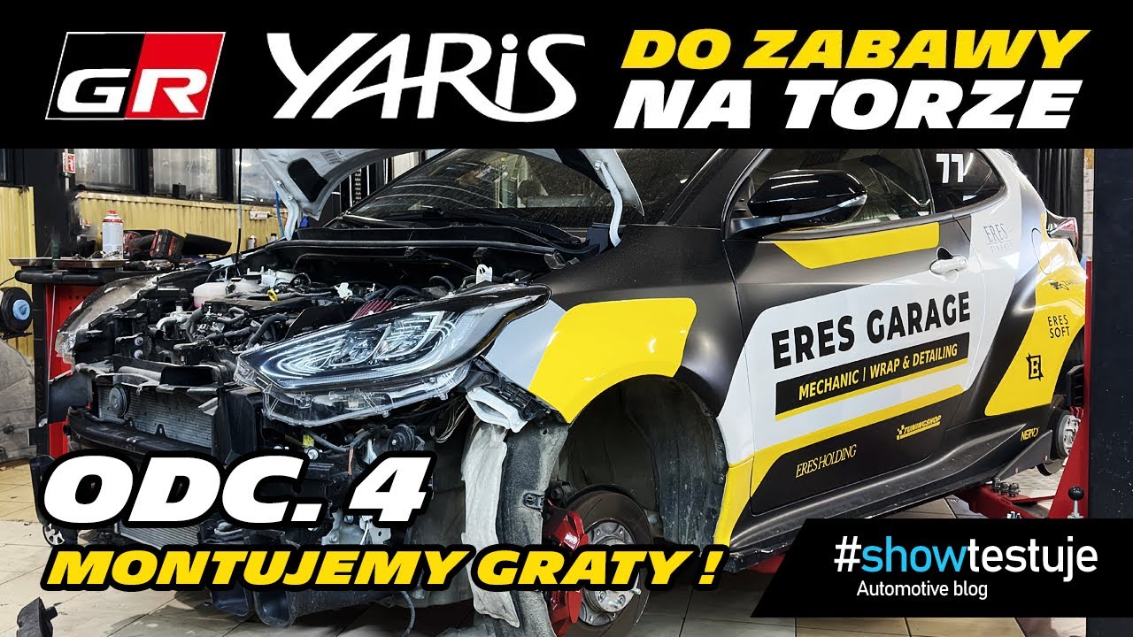 GR Yaris - CZAS NA MODYFIKACJE MECHANICZNE! Budujemy Toyotę do zabawy i jazdy na torze - odc. 4 VLOG