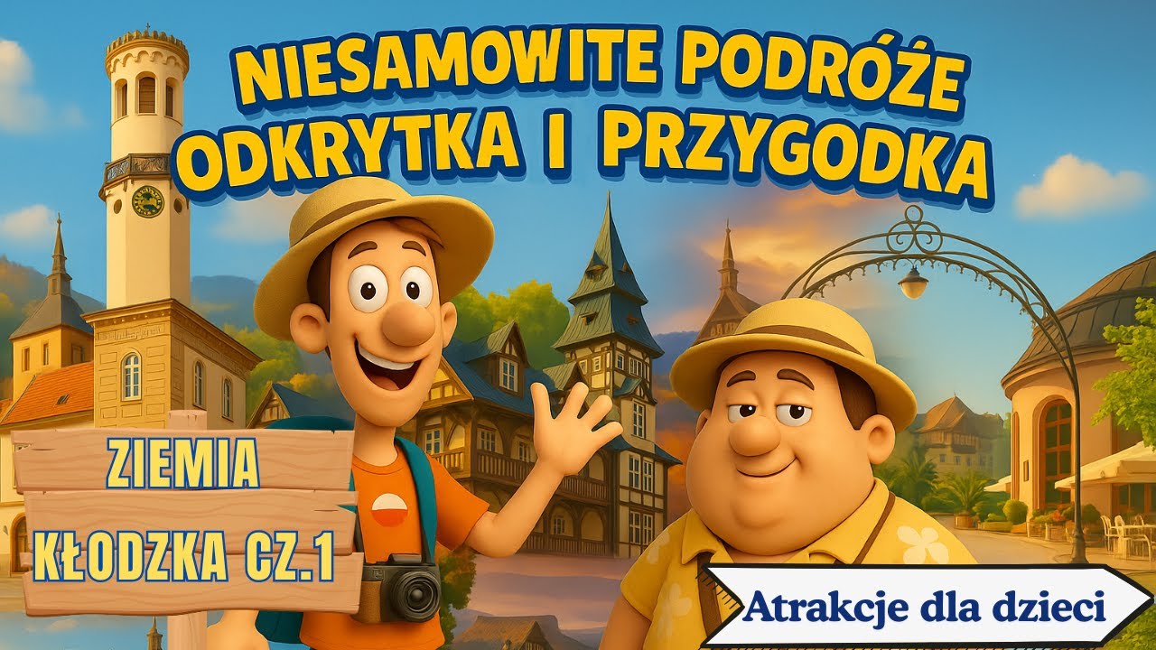 Ziemia Kłodzka Cz.1 - atrakcje dla dzieci -  Niesamowite Podr&oacute;że Odkrytka i Przygodka.